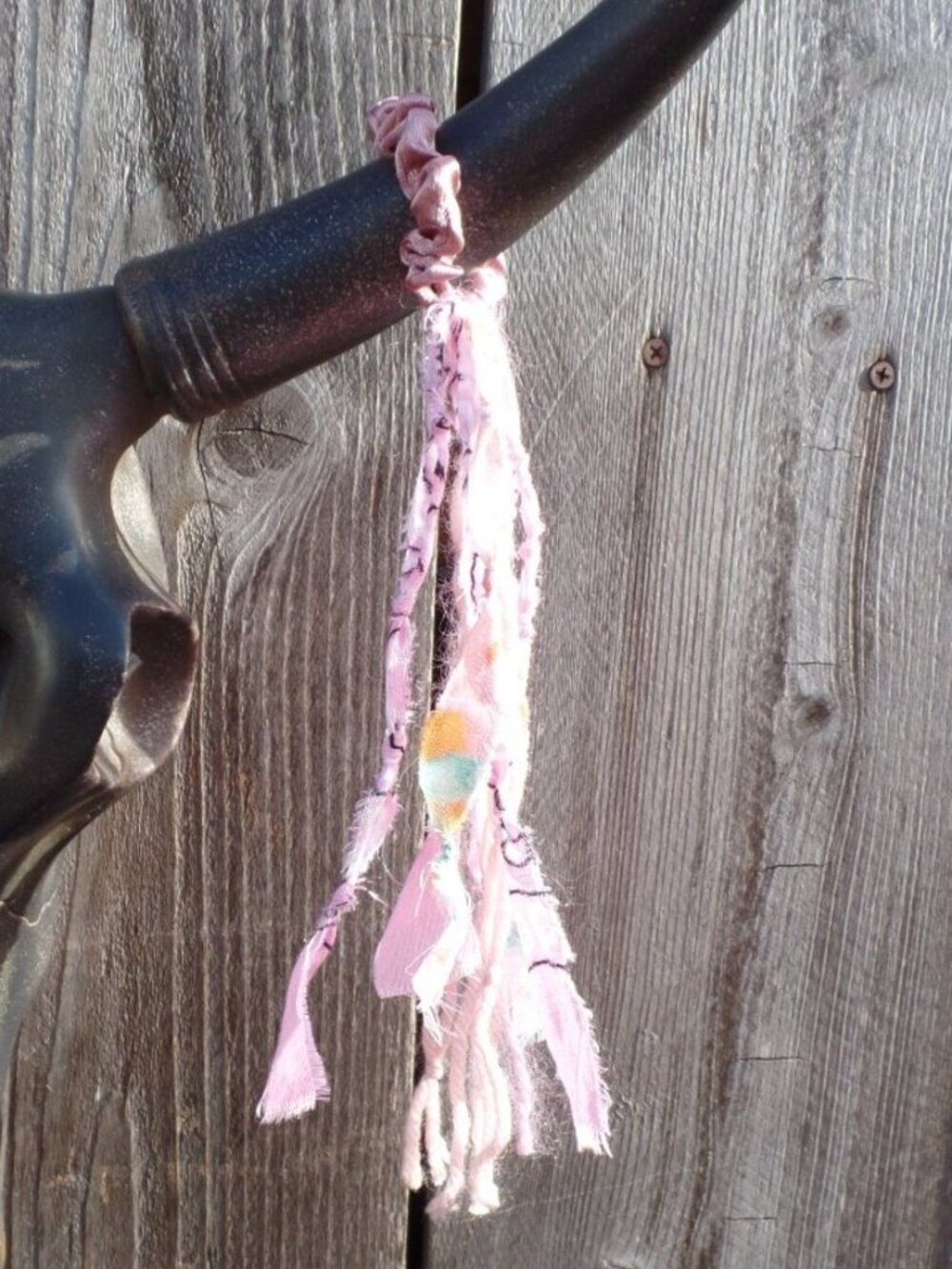 Hand Crafted Hair Tie Swag SET OF 2 - Picture 5 of 7